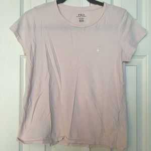 Women’s Baby Pink Polo by Ralph Lauren T-shirt